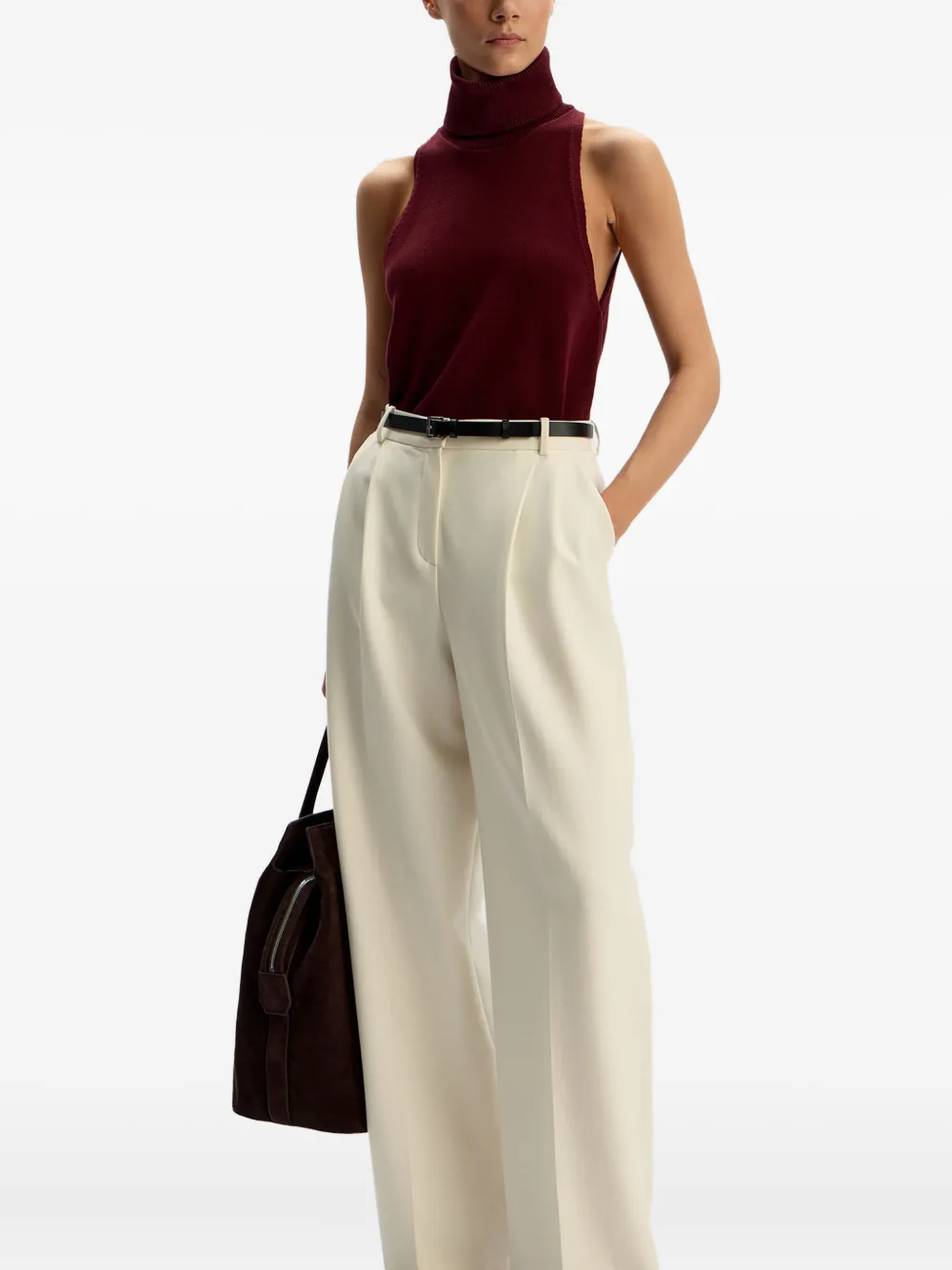 12 STOREEZ Mouwloze coltrui Rood