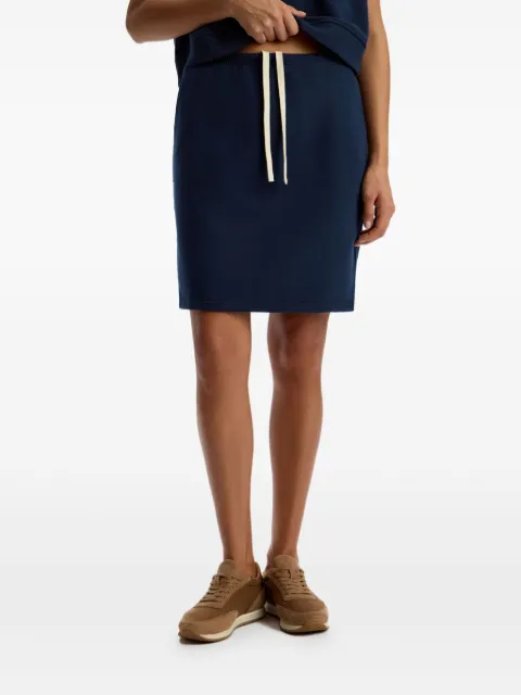 12 STOREEZ terry-cloth drawstring-waist skirt