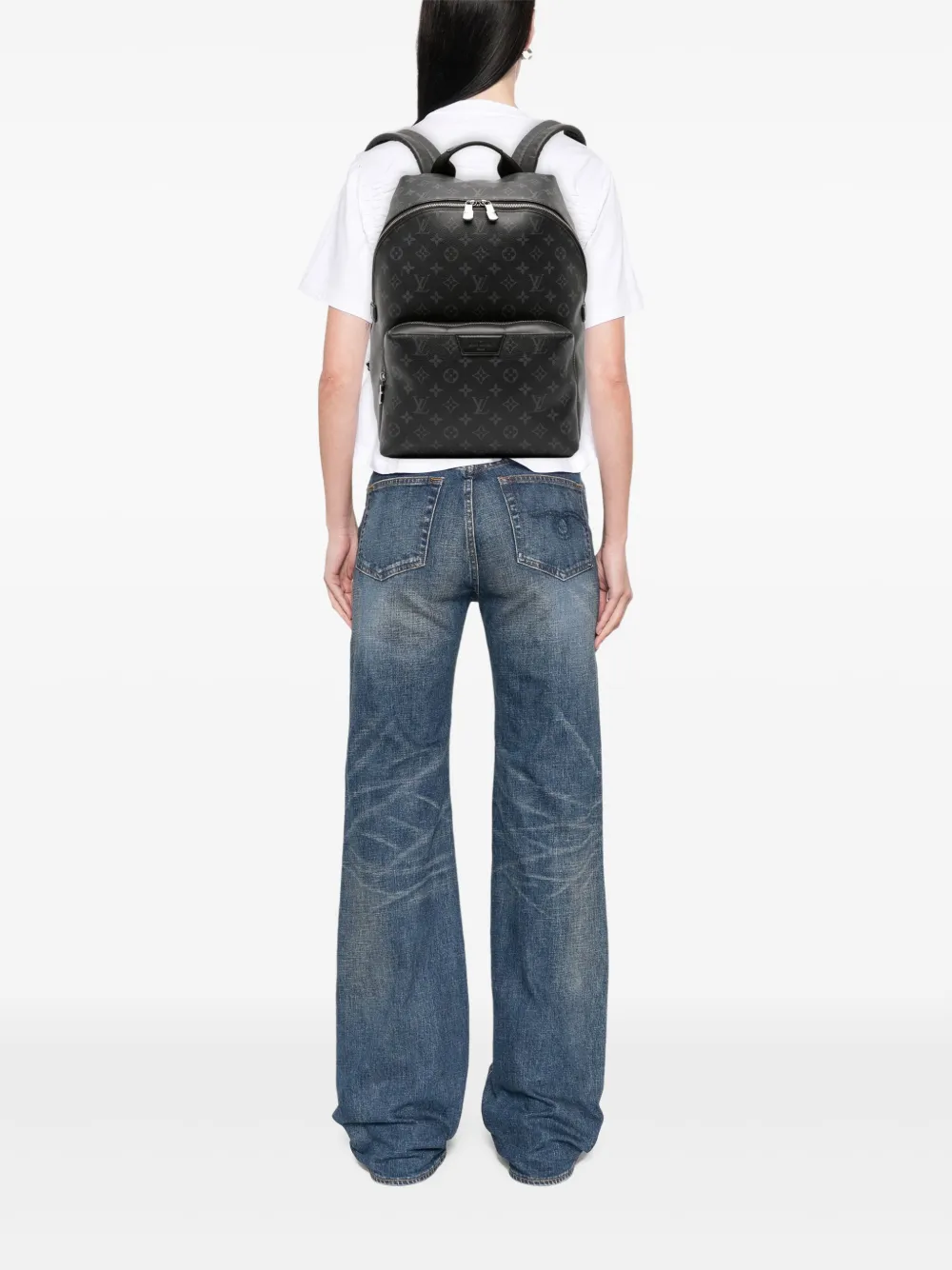Louis Vuitton Pre-Owned 2019 Monogram Eclipse Discovery backpack | Pre-Owned | Image 2