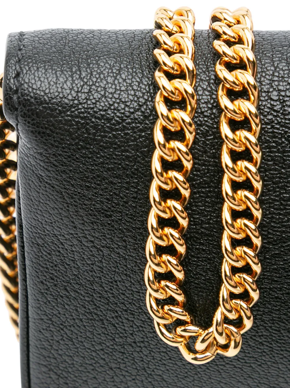 2021-2025 Leather Crystal Embellished Crossbody Bag