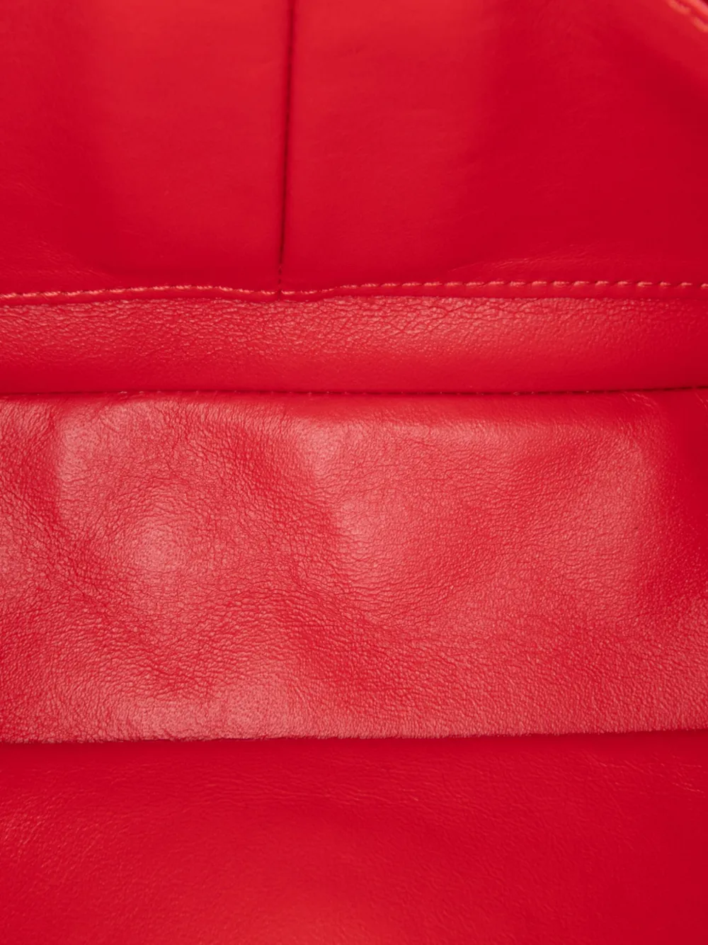Pre-owned Chanel 2006-2008 Medium Classic Bicolor Lambskin Double Flap Shoulder Bag In Red