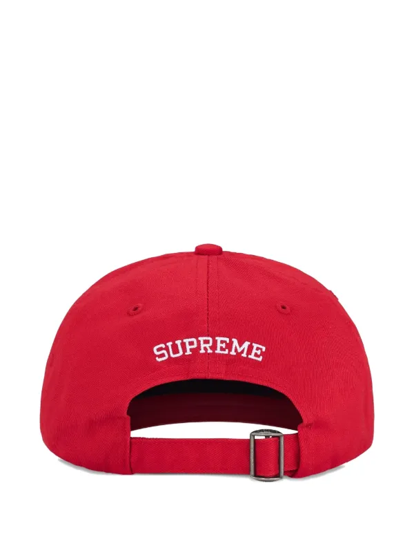 Supreme Splatter 6パネル キャップ | レッド | FARFETCH JP