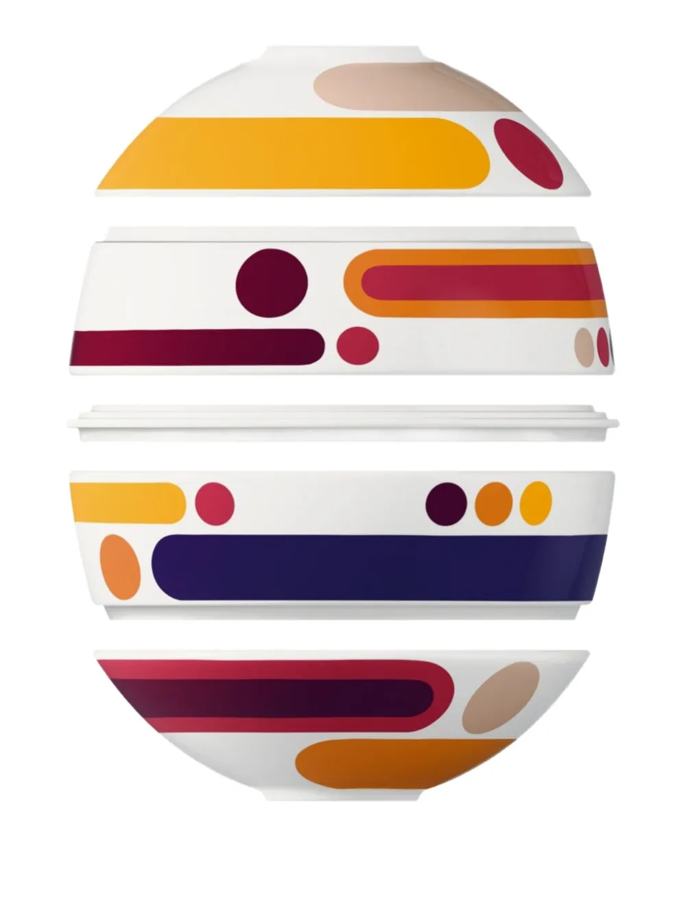 Villeroy & Boch La petite Boule porcelain bowls (set of five) | Vajillas | Image 2