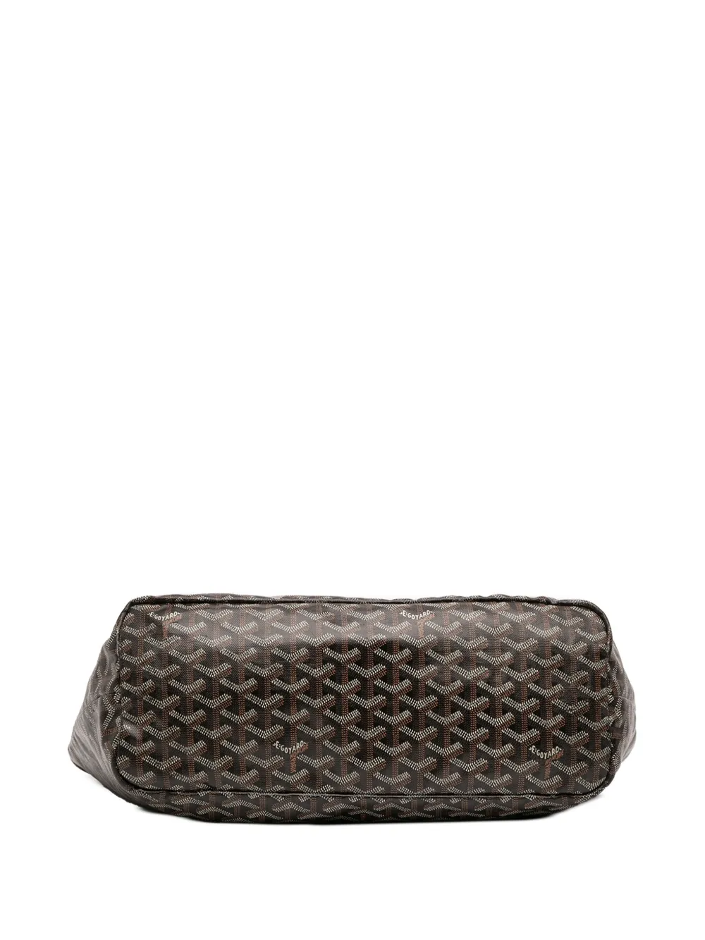 Pre-owned Goyard 2019 Ine Saint Louis Pm Tote Bag In Black