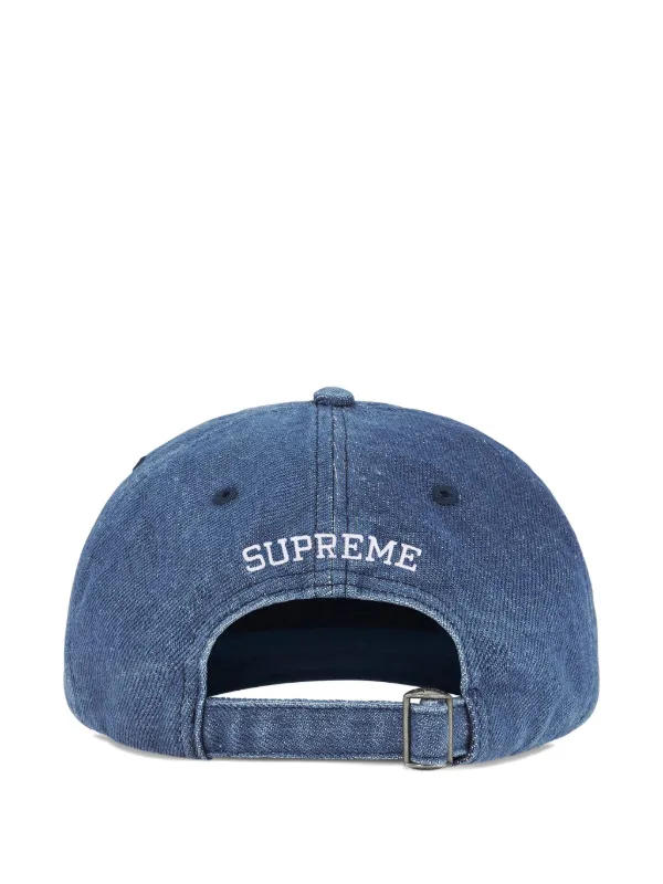Supreme Splatter 6パネル キャップ | ブルー | FARFETCH JP