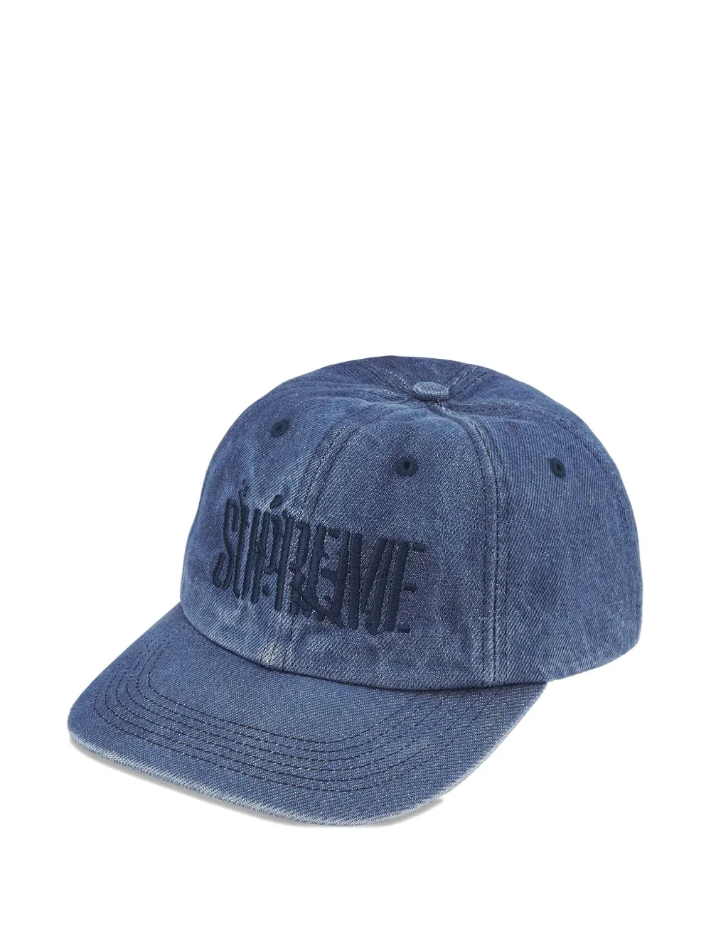 Supreme Cappello da baseball Splatter a 6 sezioni - Blu