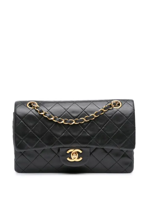 CHANEL Pre-Owned 1989-1991 Small Classic Lambskin Double Flap shoulder bag