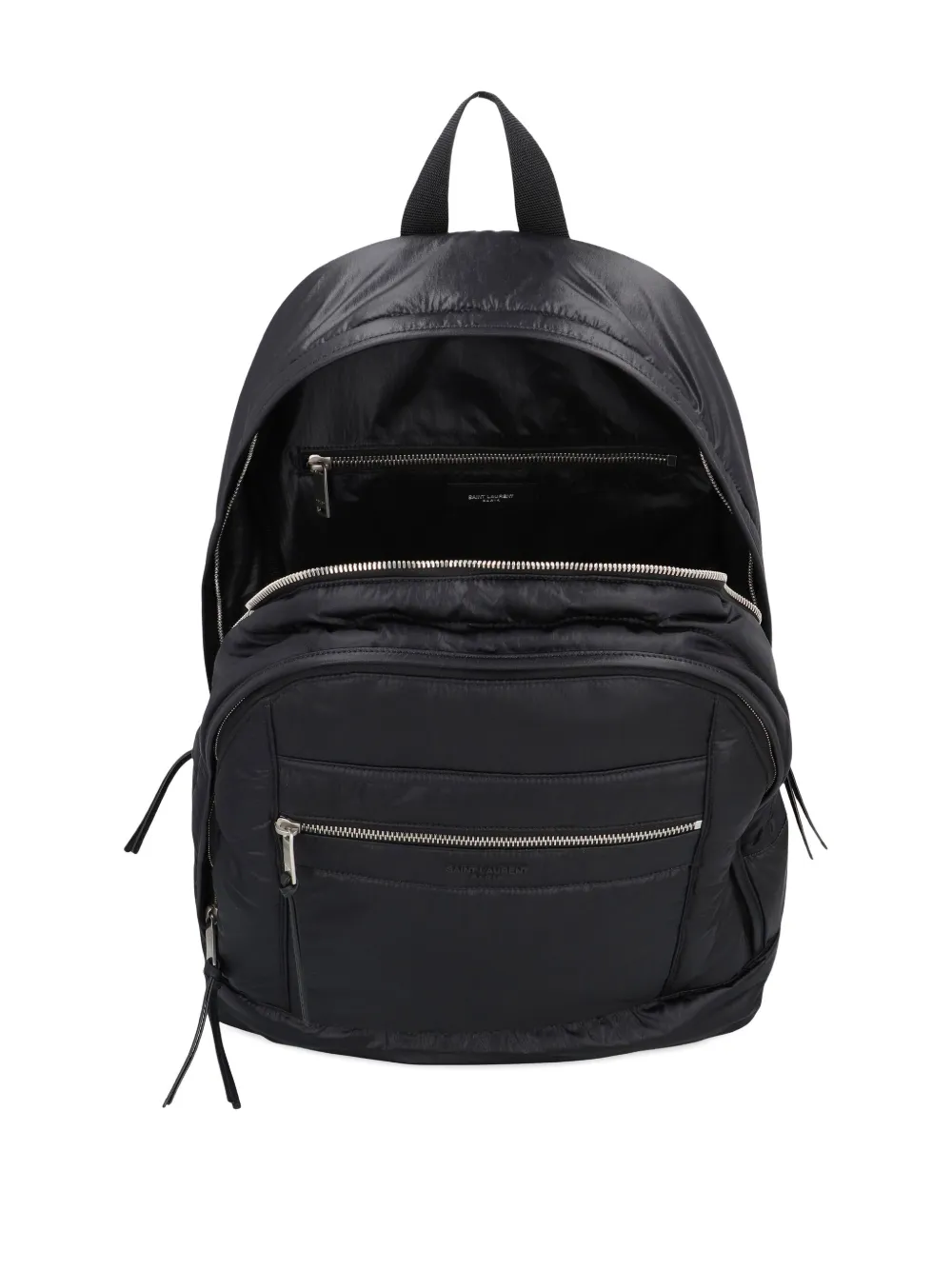 Saint Laurent City Backpack In Black