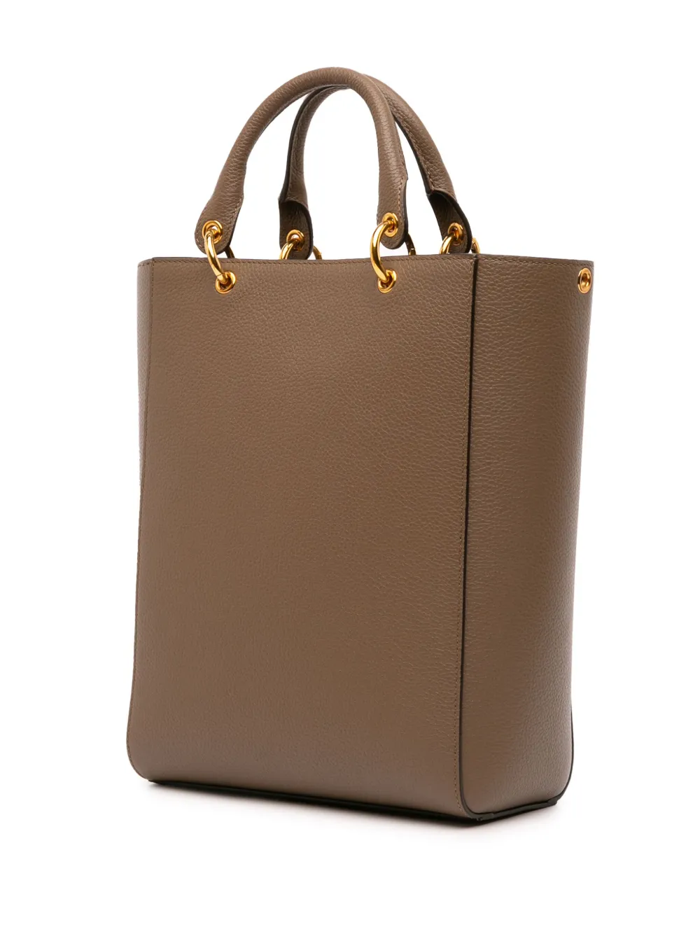 Pre-owned Mulberry 2016-2025 Classic Grain Calfskin Maple Tote Satchel In Brown