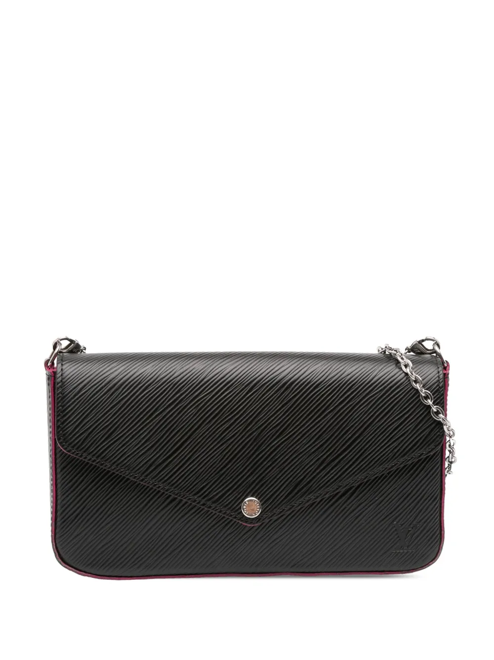 Louis Vuitton Pre-Owned 2017 エピ ポシェット フェリーチェ ショルダーバッグ - ブラック Louis Vuitton Pre-Owned 2017 エピ ポシェット フェリーチェ ショルダーバッグ - ブラック
