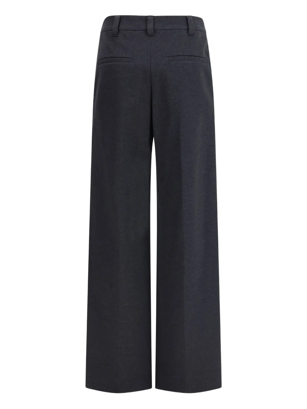 Brunello Cucinelli pressed-crease trousers - Grijs