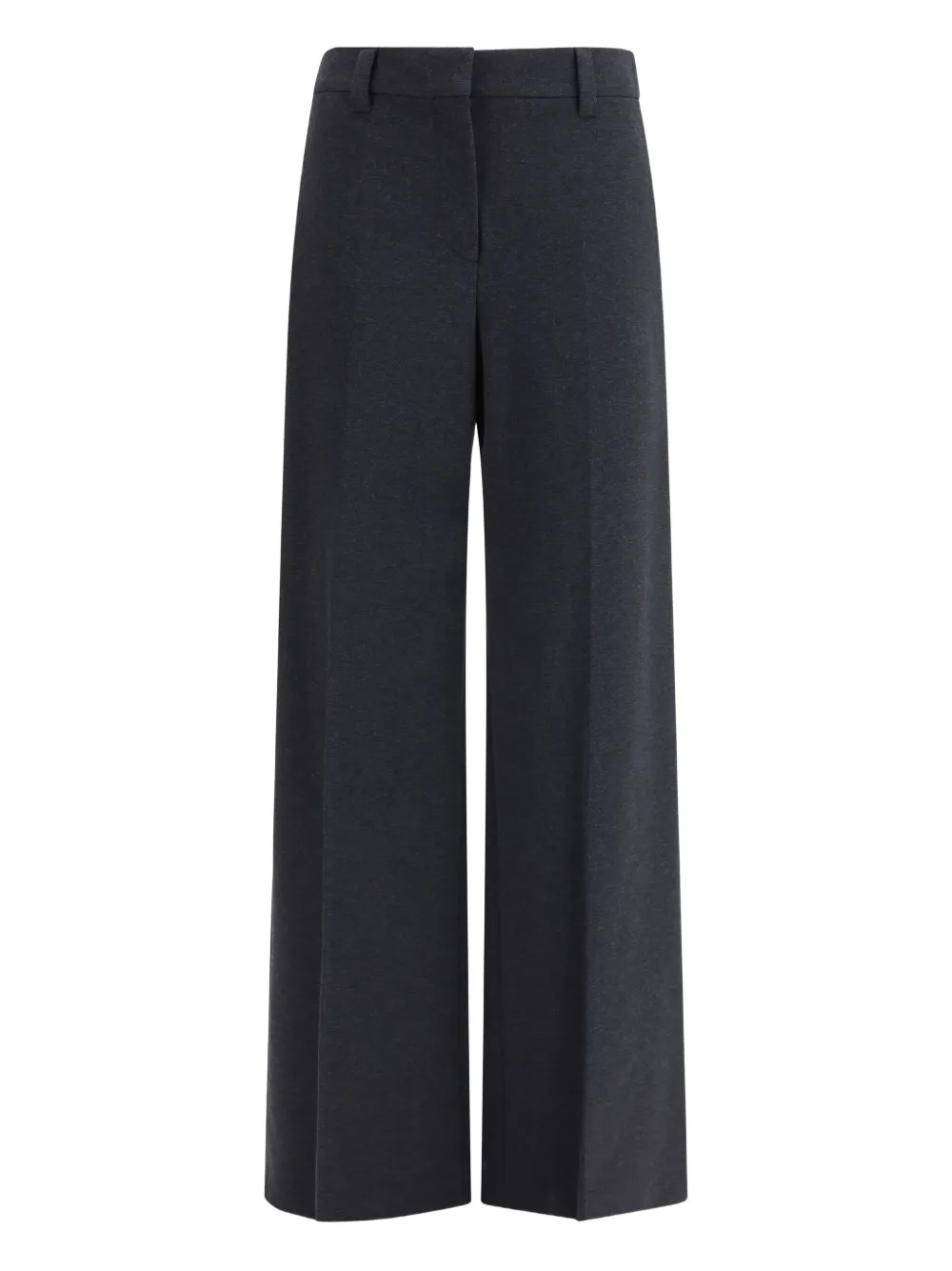 Brunello Cucinelli pressed-crease trousers - Grigio