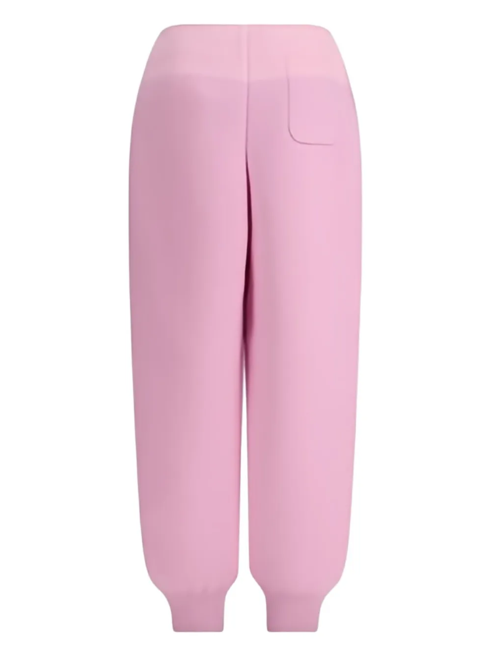 TOM FORD elasticated-ribbed sculptural joggers - Rosa