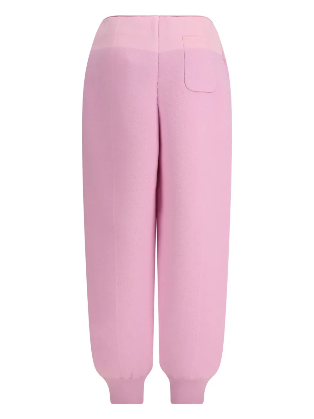 TOM FORD Elastische geribbelde sculpturale joggingbroek - Roze