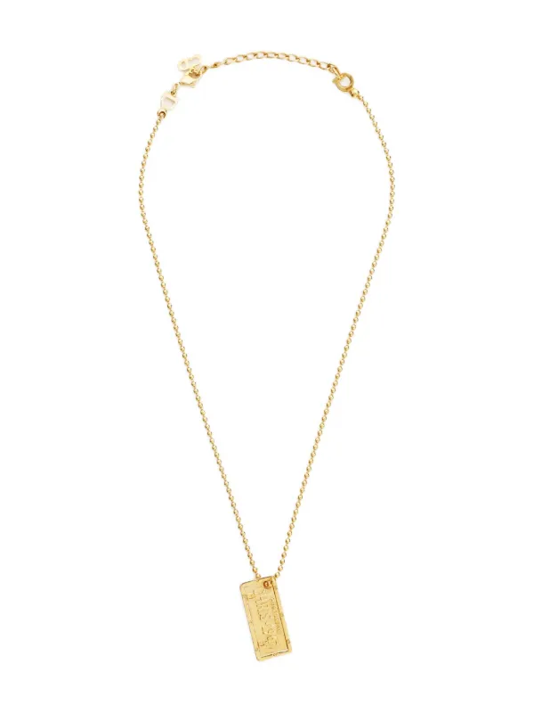 Christian Dior Pre-Owned 1970-1990s ペンダント ネックレス