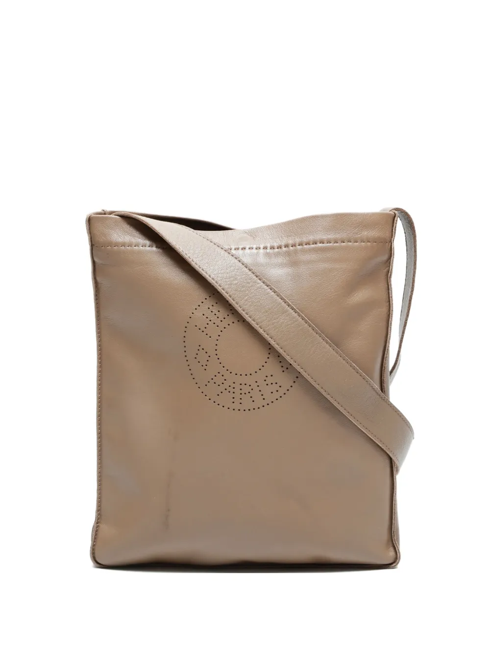 Pre-owned Hermes 2009 Clou De Selle Shoulder Bag In Neutral