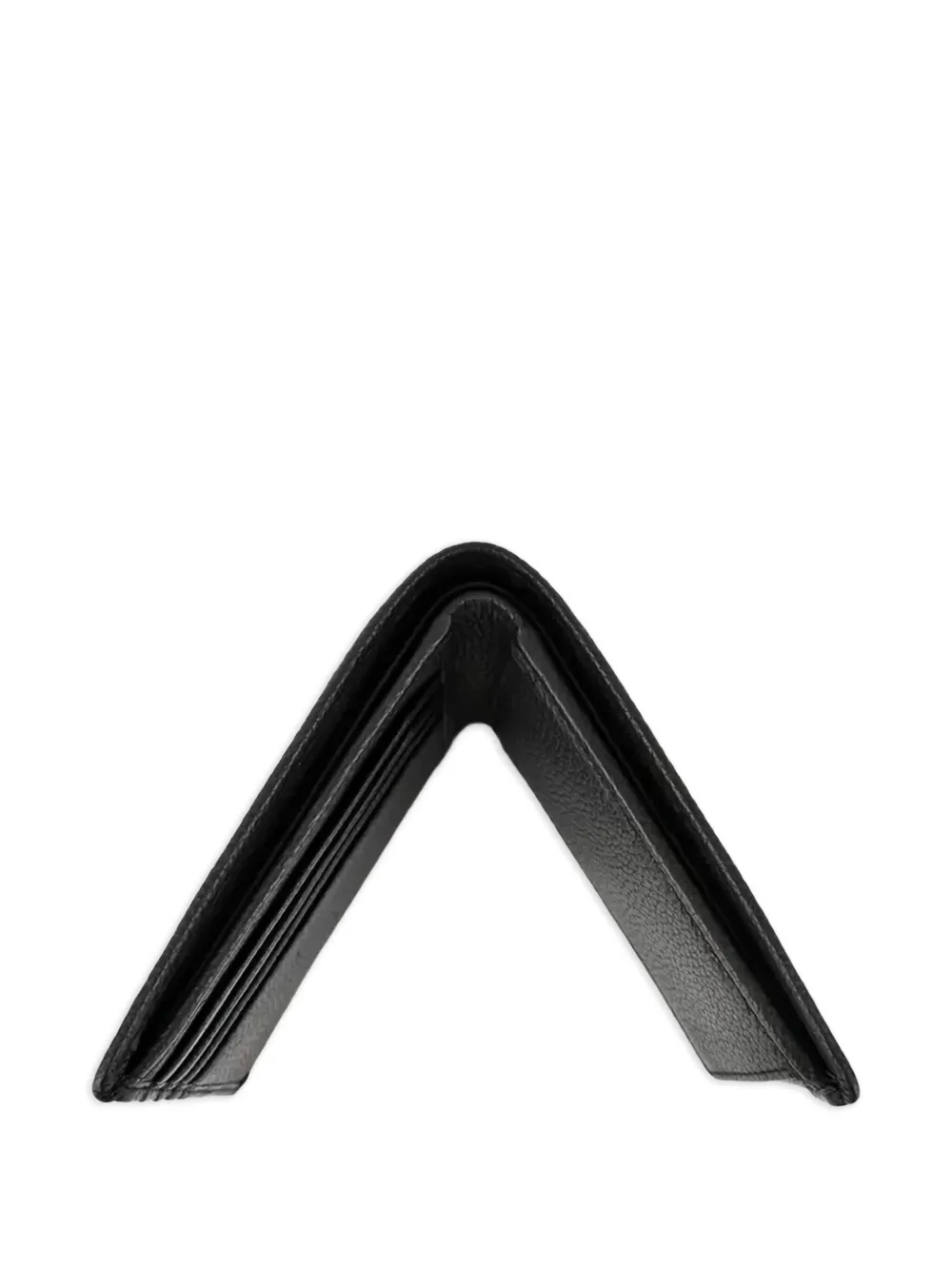 BOSS Portemonnee met logoplakkaat Zwart