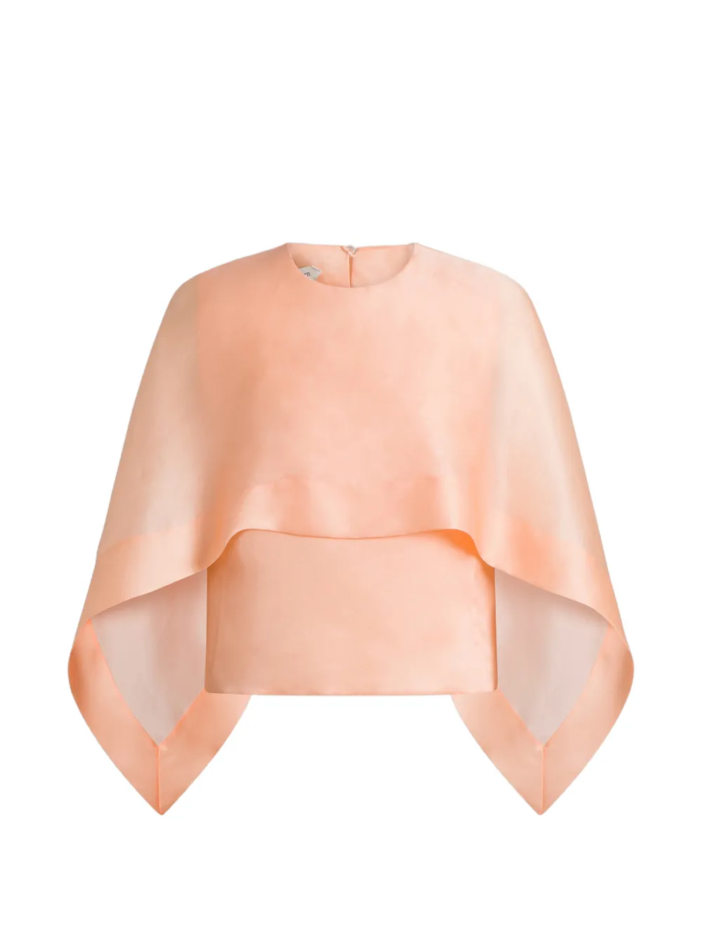 Alberta Ferretti Blusa a strati - Rosa