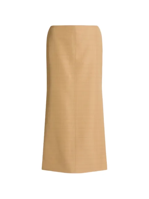 Alberta Ferretti falda con abertura lateral