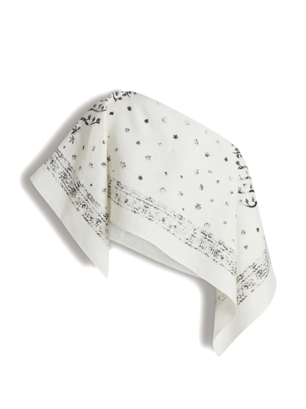 Alberta Ferretti printed top - White