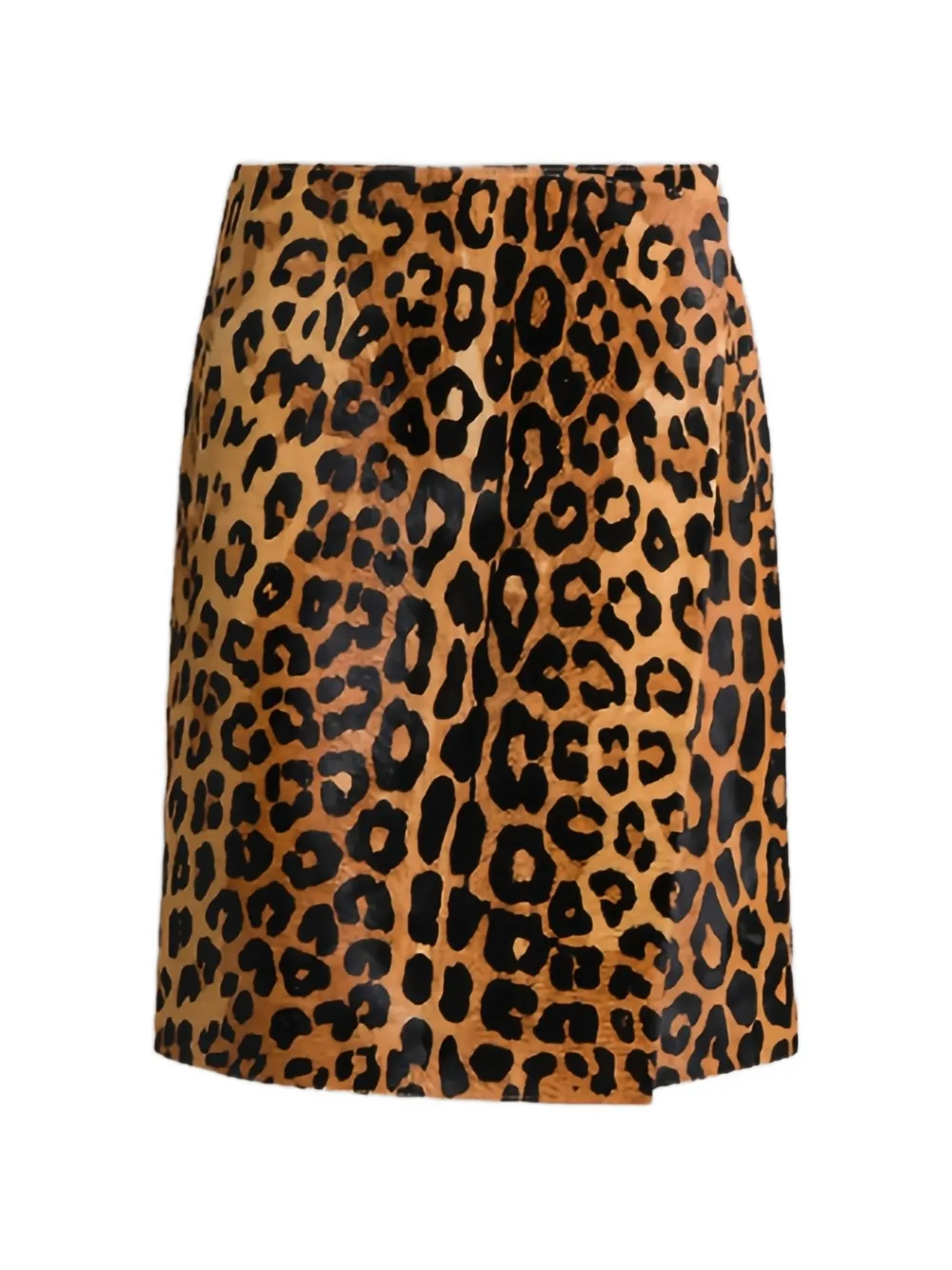 Alberta Ferretti Gonna con stampa - Marrone