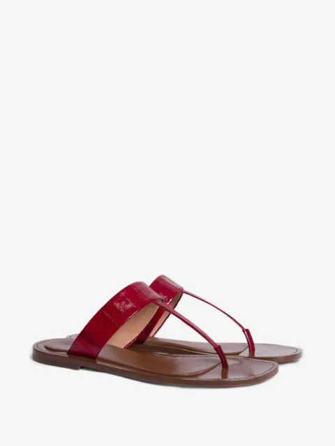 Alberta Ferretti sandaler med tårem
