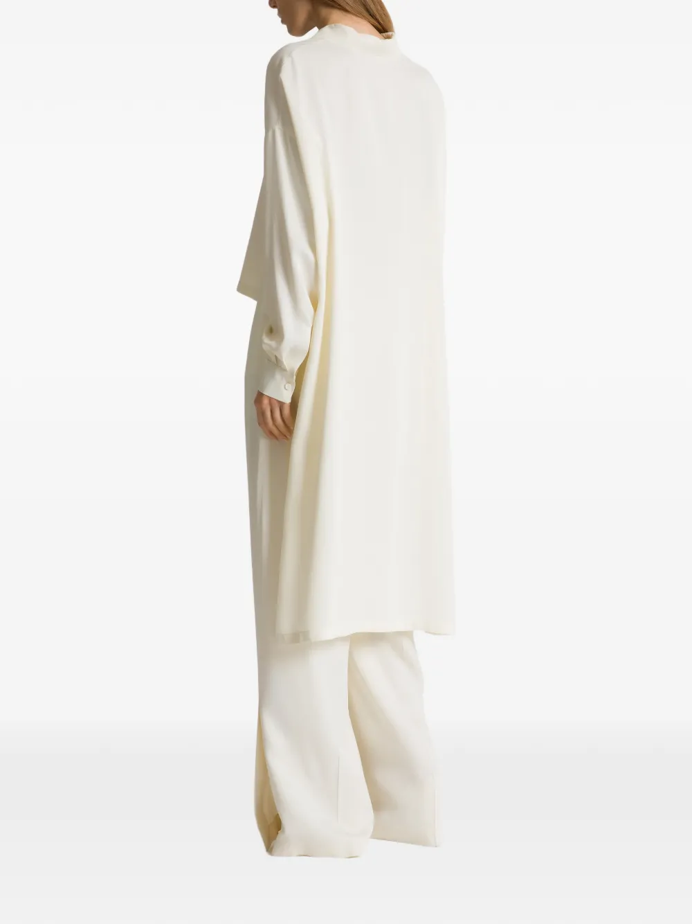 Alberta Ferretti Buttoned Shirt - Neutrals 