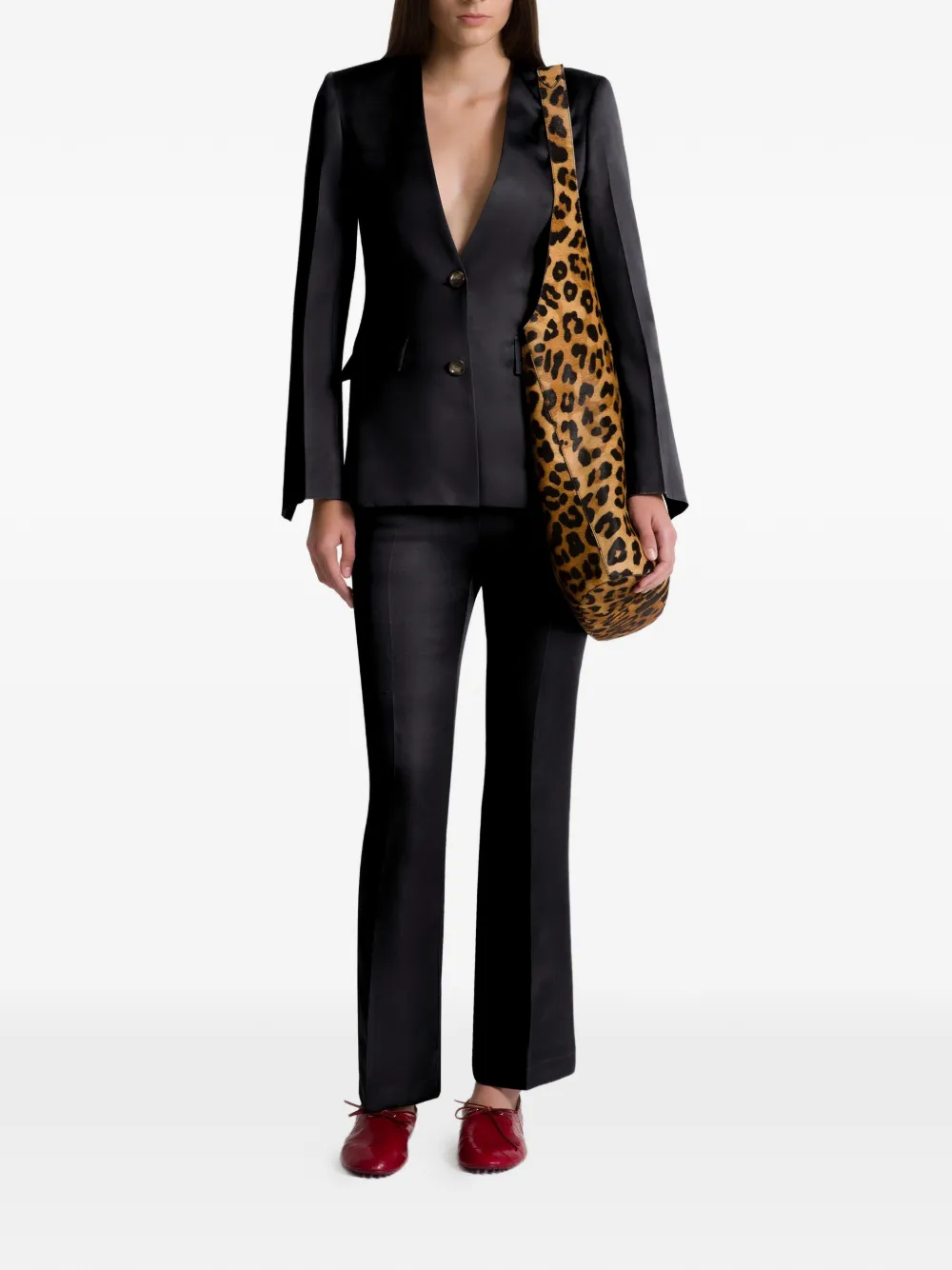 Alberta Ferretti Pantalon Zwart