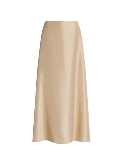 Alberta Ferretti Saia longa de cetim