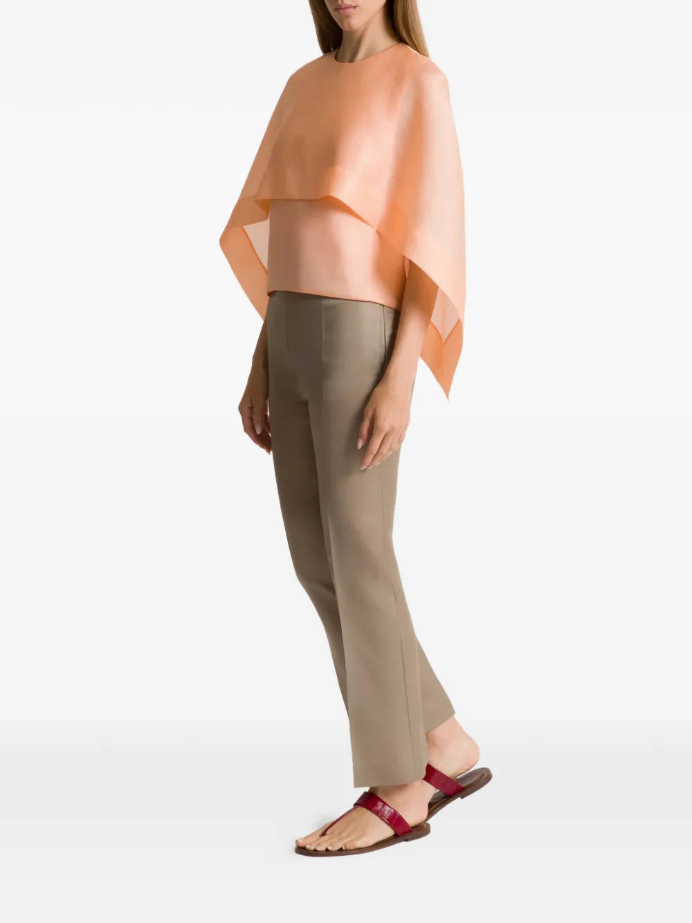 Alberta Ferretti Pantalon Grijs