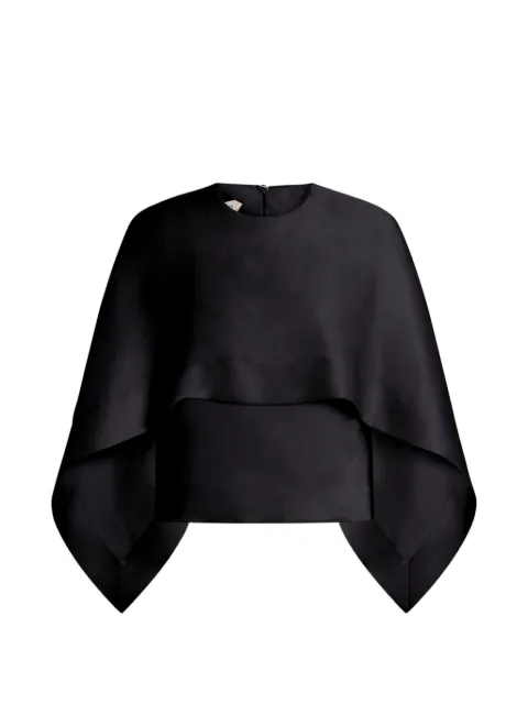Alberta Ferretti cape-style top