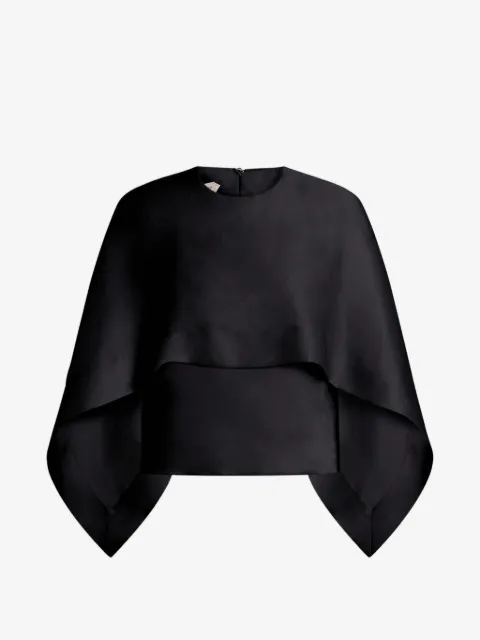 Alberta Ferretti Blusa estilo pelerine