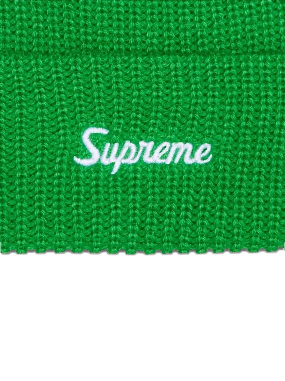 Supreme Losgebreide muts - Groen