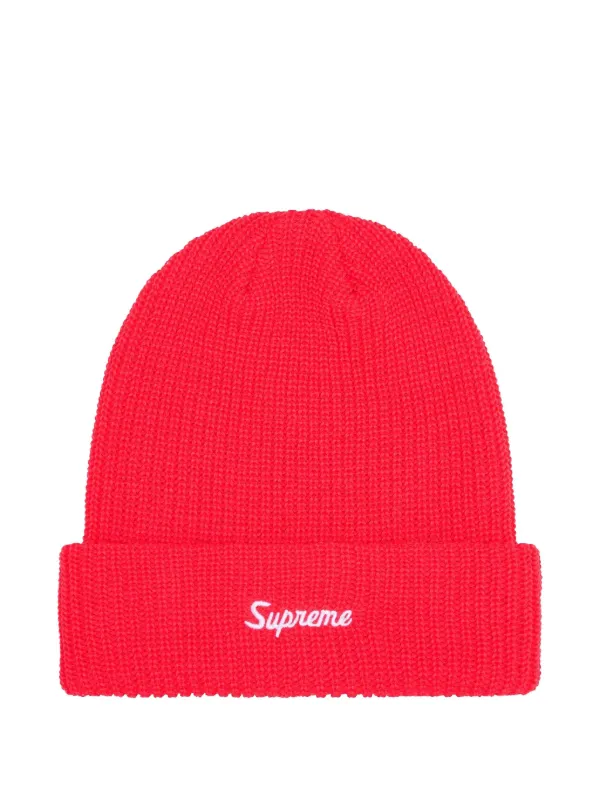 Supreme Loose Gauge ビーニー | レッド | FARFETCH JP Supreme Loose Gauge ビーニー | レッド | FARFETCH JP