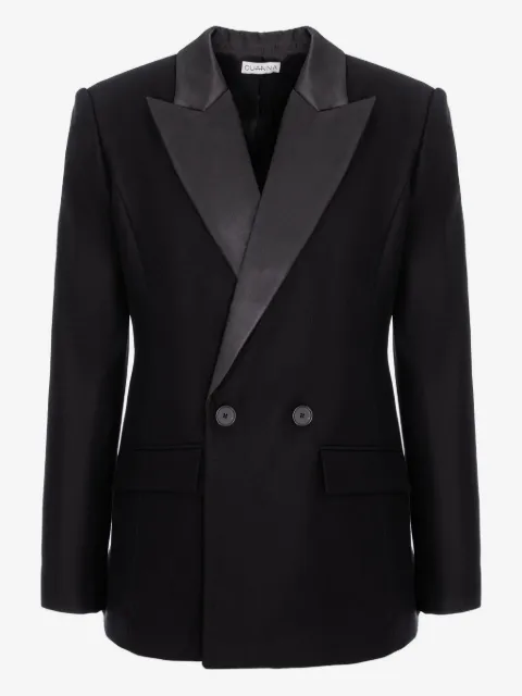 CuAnna MIDI double-breasted blazer