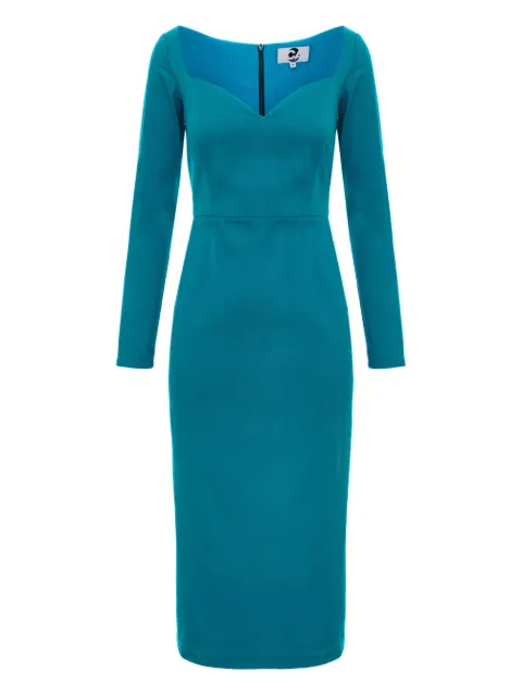 CuAnna SOPHIE long-sleeved midi dress