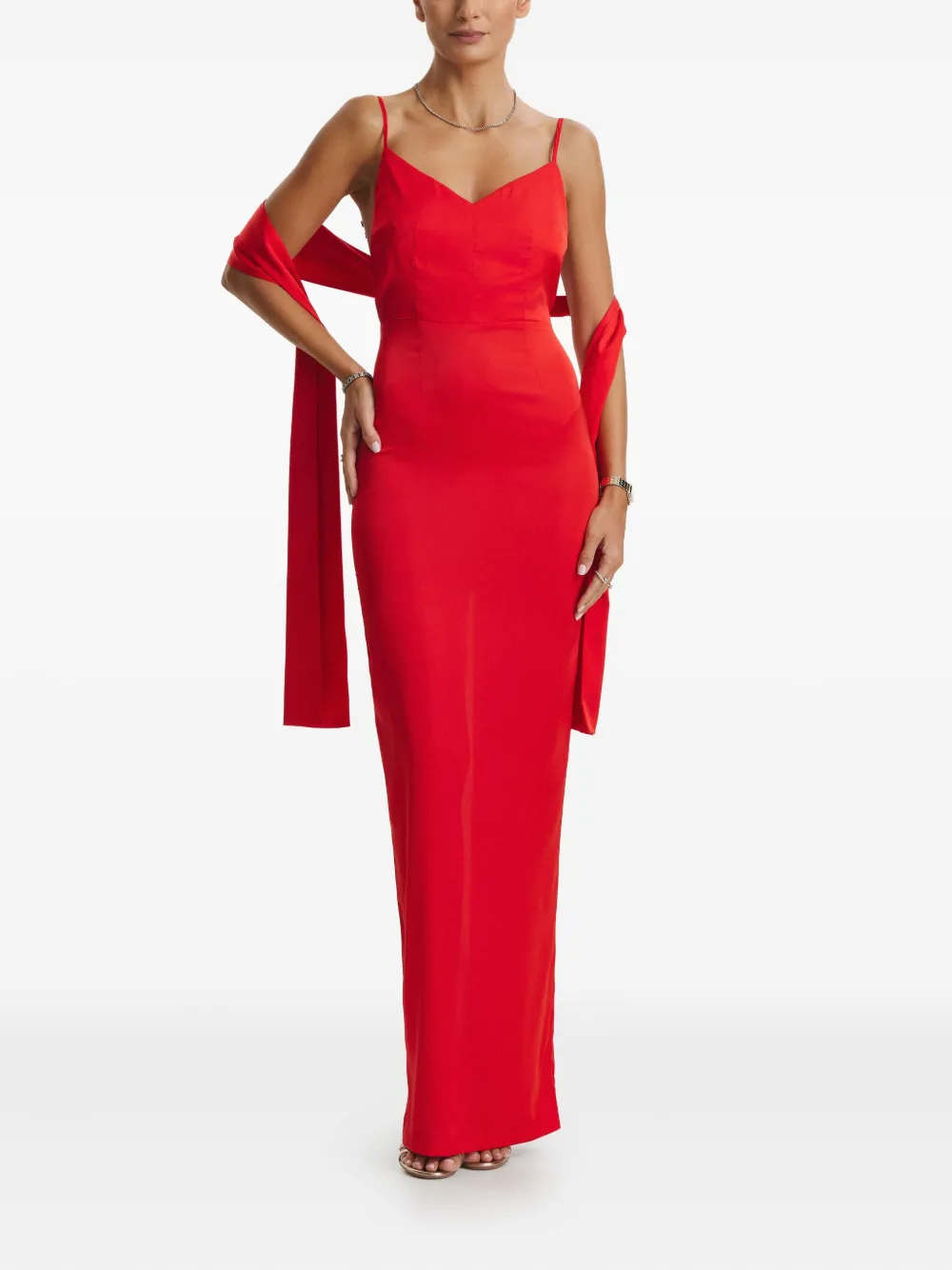 Cuanna Cara Dress In Red