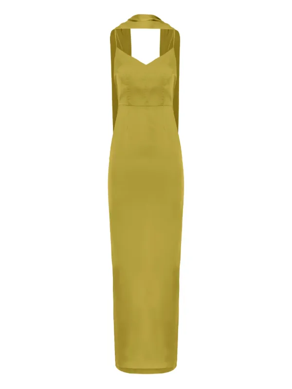 knee length dresses for ladies Let You Get Away High-Slit Maxi Dress  Haute & Rebellious