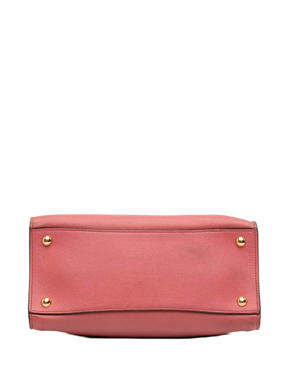 2010-2025 Saffiano Soft Triple Pocket Tote Satchel