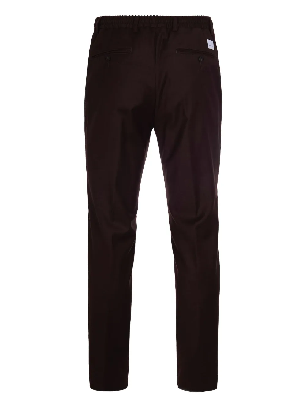 Manuel Ritz drawstring charm-detail trousers - Bruin