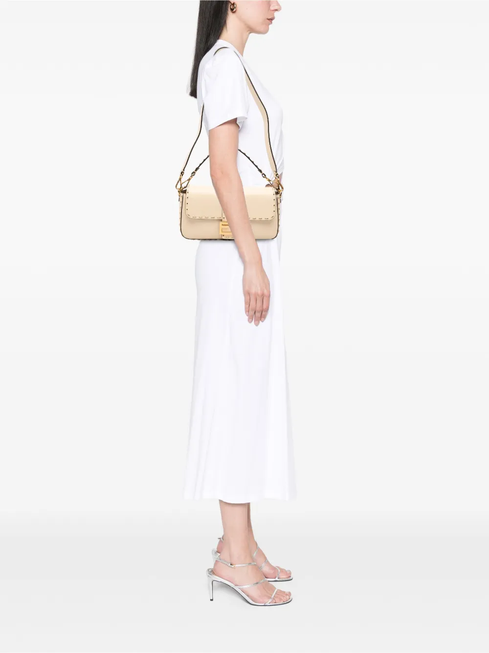 Fendi Pre-Owned 2010-2025 Baguette Satchel-Tasche mit Ziernaht | Pre-owned & Archive | Image 2