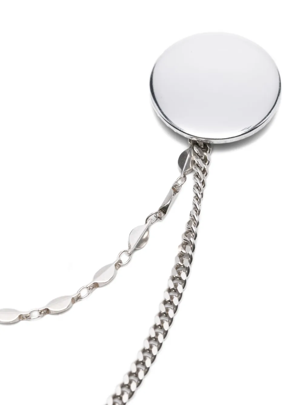 Isabel Marant Chain Pin In Silver