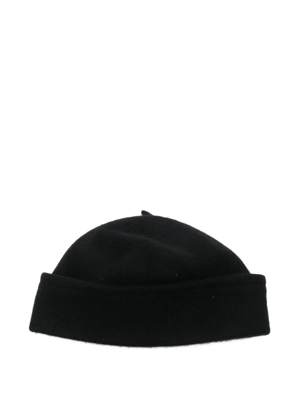 RANRA topstitch detailing beanie - Zwart