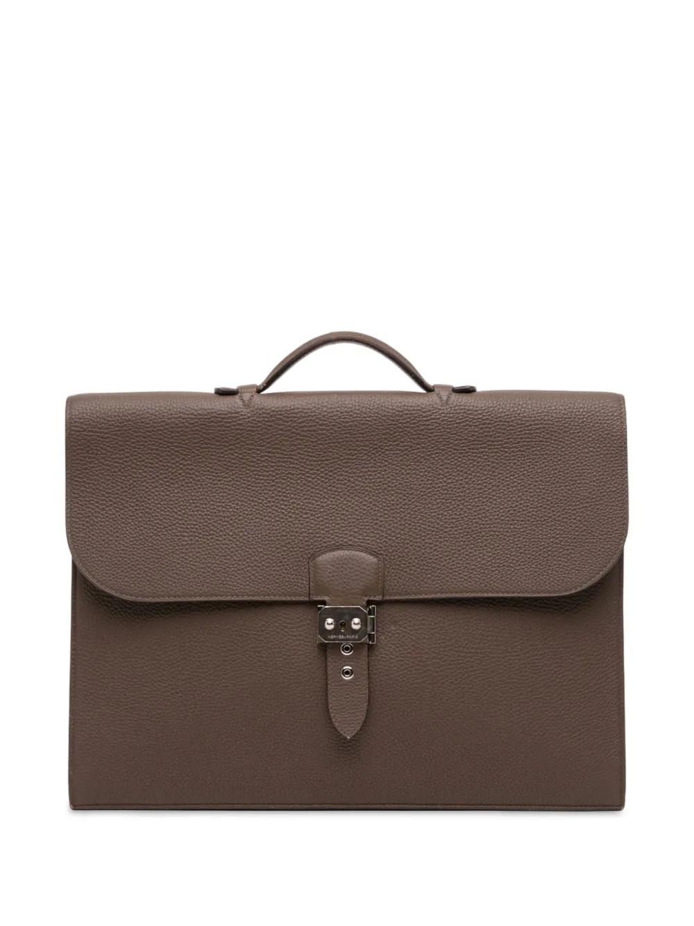 Hermès Pre-Owned maletín Sac A Depeches 41 en Togo 2014 | marrón | Image 1