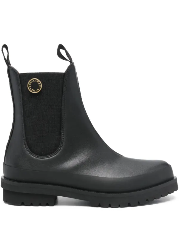 Stella McCartney Pull-tab Chelsea Boots in Black