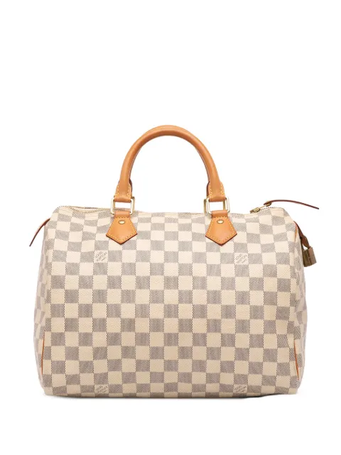 Louis Vuitton Pre-Owned 2017 Damier Azur Speedy 30 boston bag