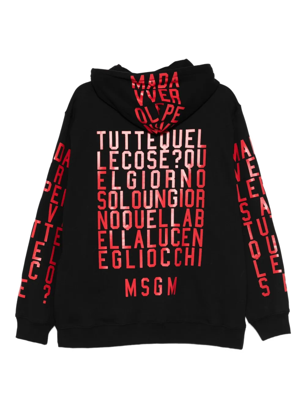 MSGM graphic-print hoodie | Hoodies | Image 2