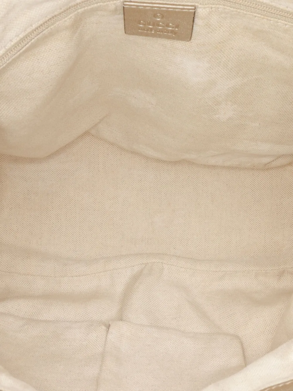 Pre-owned Gucci 2016-2025 Gg Canvas Sukey Satchel In Brown