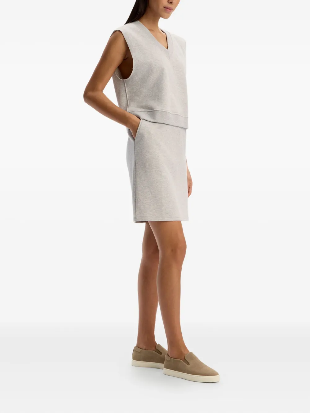 12 STOREEZ chaleco con cuello en v | Chalecos y camisetas | Image 2