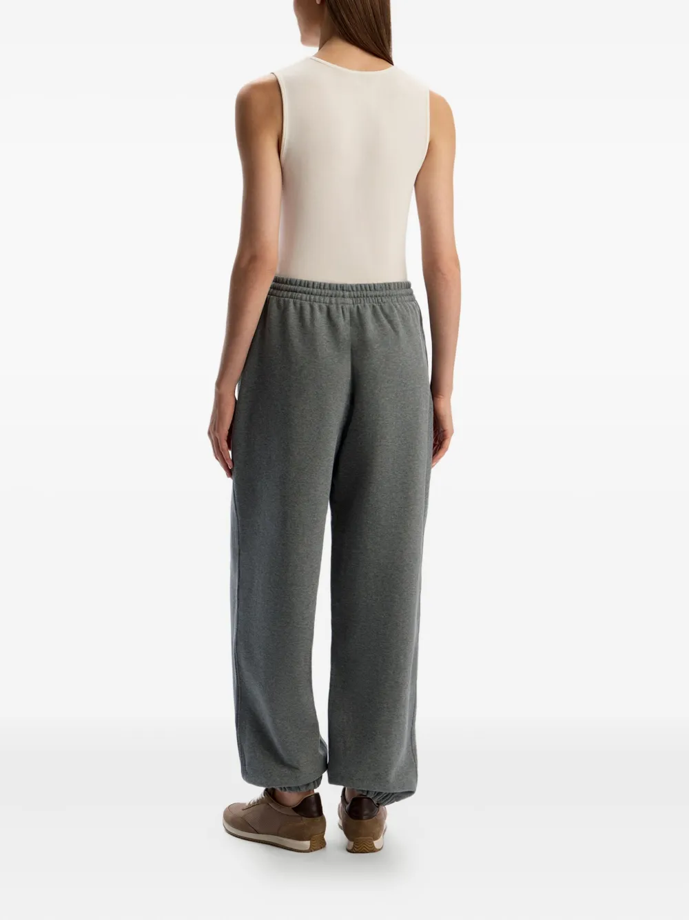 12 Storeez Drawstring Track Pants In Gray